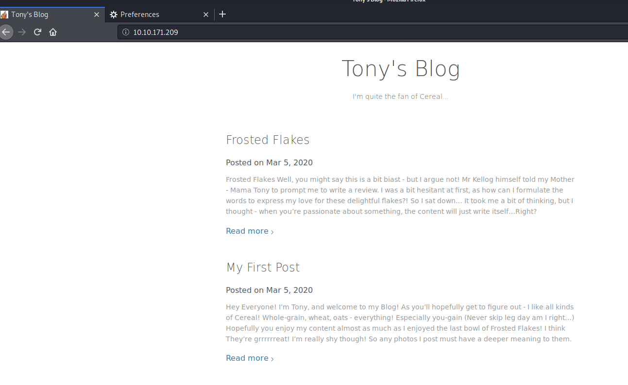 tony&rsquo;s blog